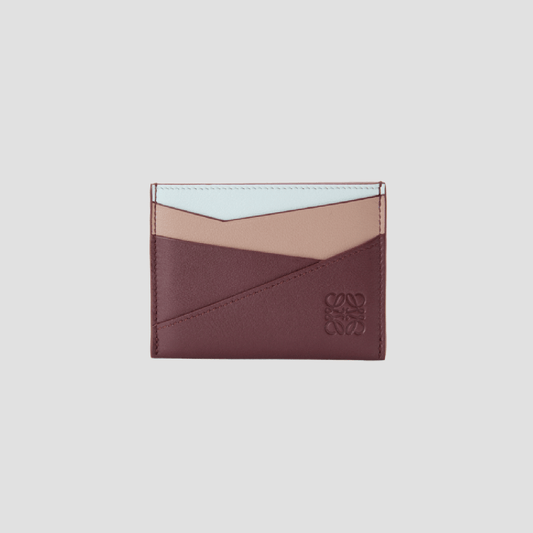 Loewe Puzzle Plain Frozen Dark Burgundy Card Holder C510Q77X06 8314