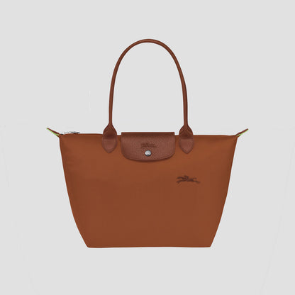 Longchamp Le Pliage Green M Tote Bag – Cognac L2605919504