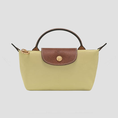 Longchamp Le Pliage Original Pouch with Handle – Pistachio 34175089244