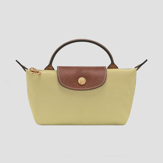 Longchamp Le Pliage Original Pouch with Handle – Pistachio 34175089244