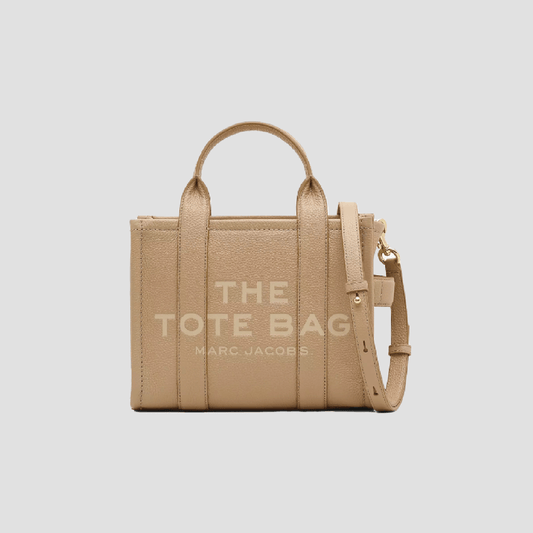 Marc Jacobs The Leather Small Tote Bag Camel H009L01SP21-230