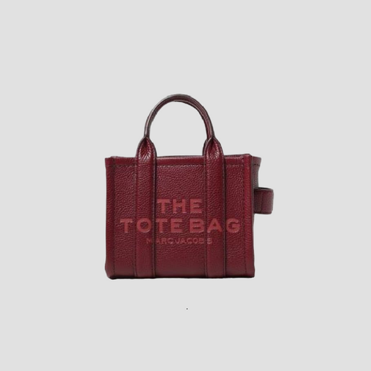 MARC JACOBS THE LEATHER CROSSBODY TOTE BAG CHERRY H053L01RE22 602