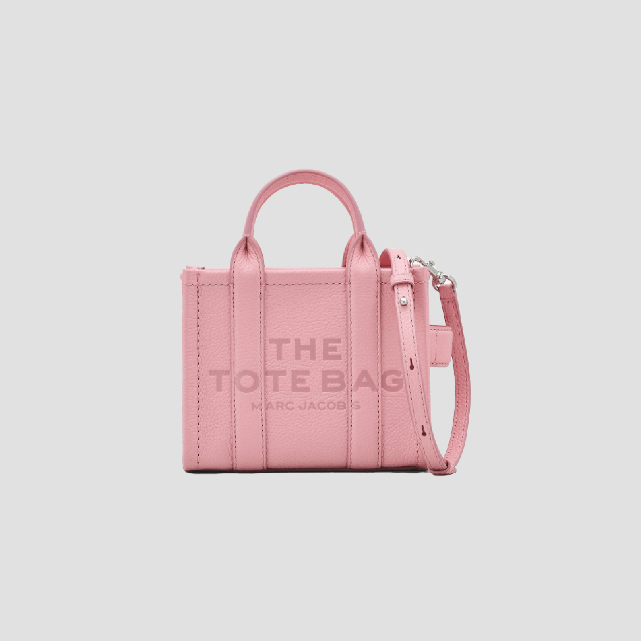 Marc Jacobs The Leather Crossbody Tote Bag Ribbon Pink H053L01RE22-669