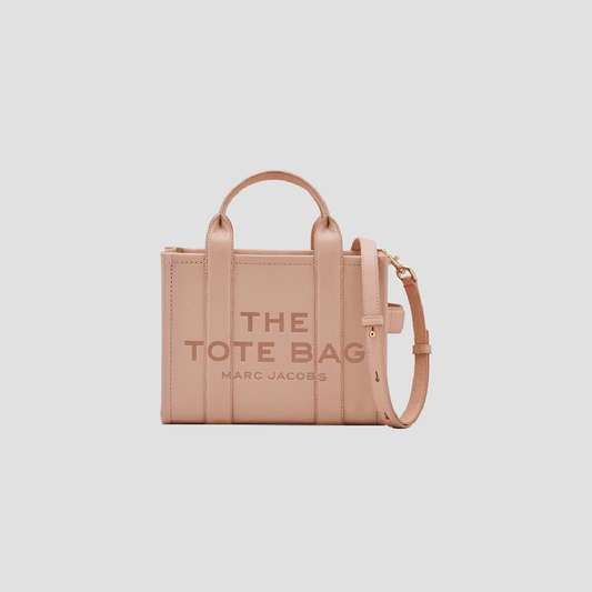 Marc Jacobs The Leather Small Tote Bag Rose H009L01SP21-624