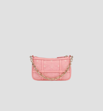 MCM AREN MINI SHOULDER BAG IN BLOSSOM PINK VISETOS