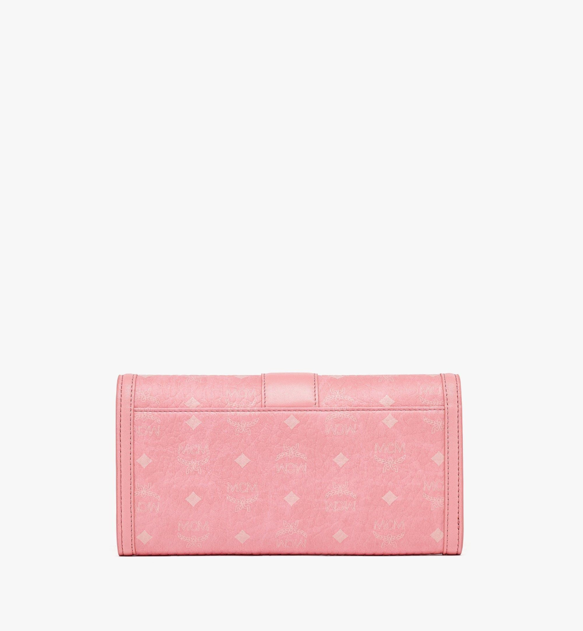 mặt sau MCM LARGE TRACY CHAIN WALLET IN BLOSSOM PINK VISETOS MYLDSXT01QZ001