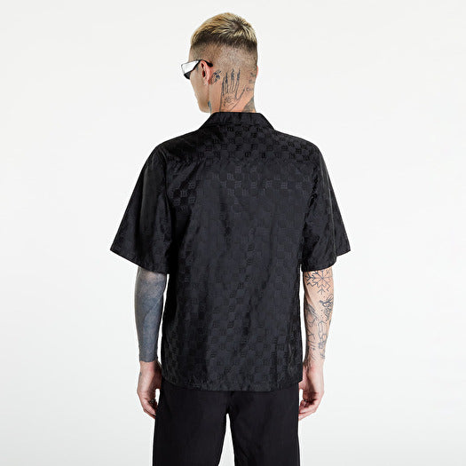 mặt sau MISBHV BLACK NYLON MONOGRAM SHORT-SLEEVE SHIRT 3022M121