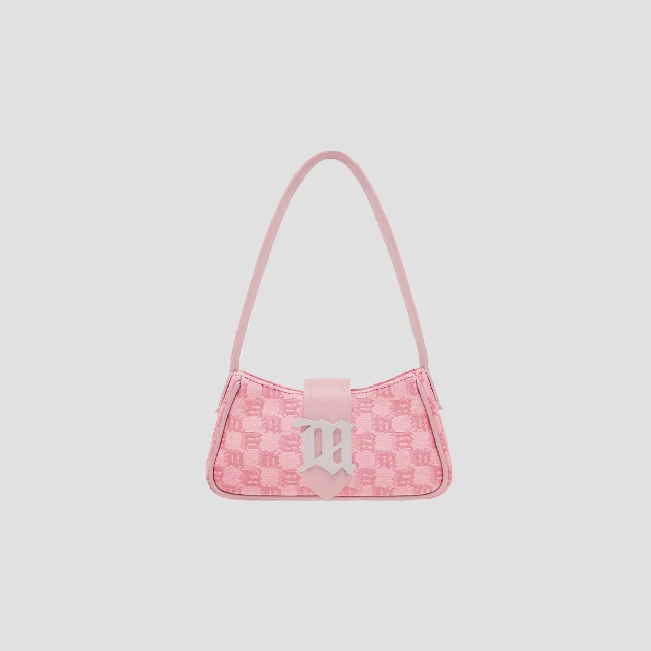 Misbhv Bubblegum Jacquard Monogram Mini Shoulder Bag 231A401