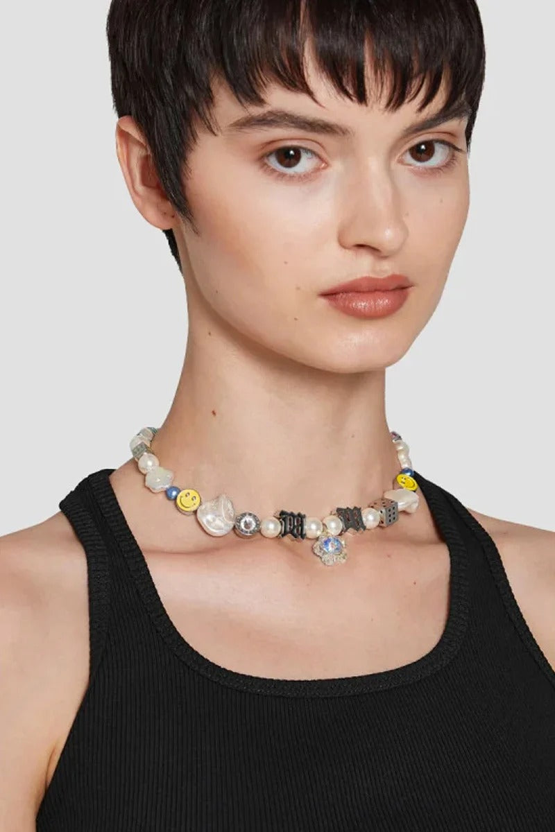 nữ đeo vòng cổ MISBHV LA BEADED CHOKER 3121A713