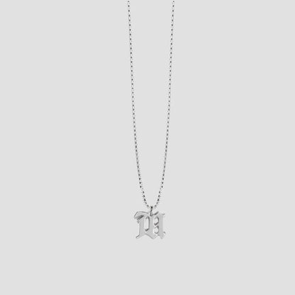 MISBHV SILVER THE M NECKLACE 4021A020