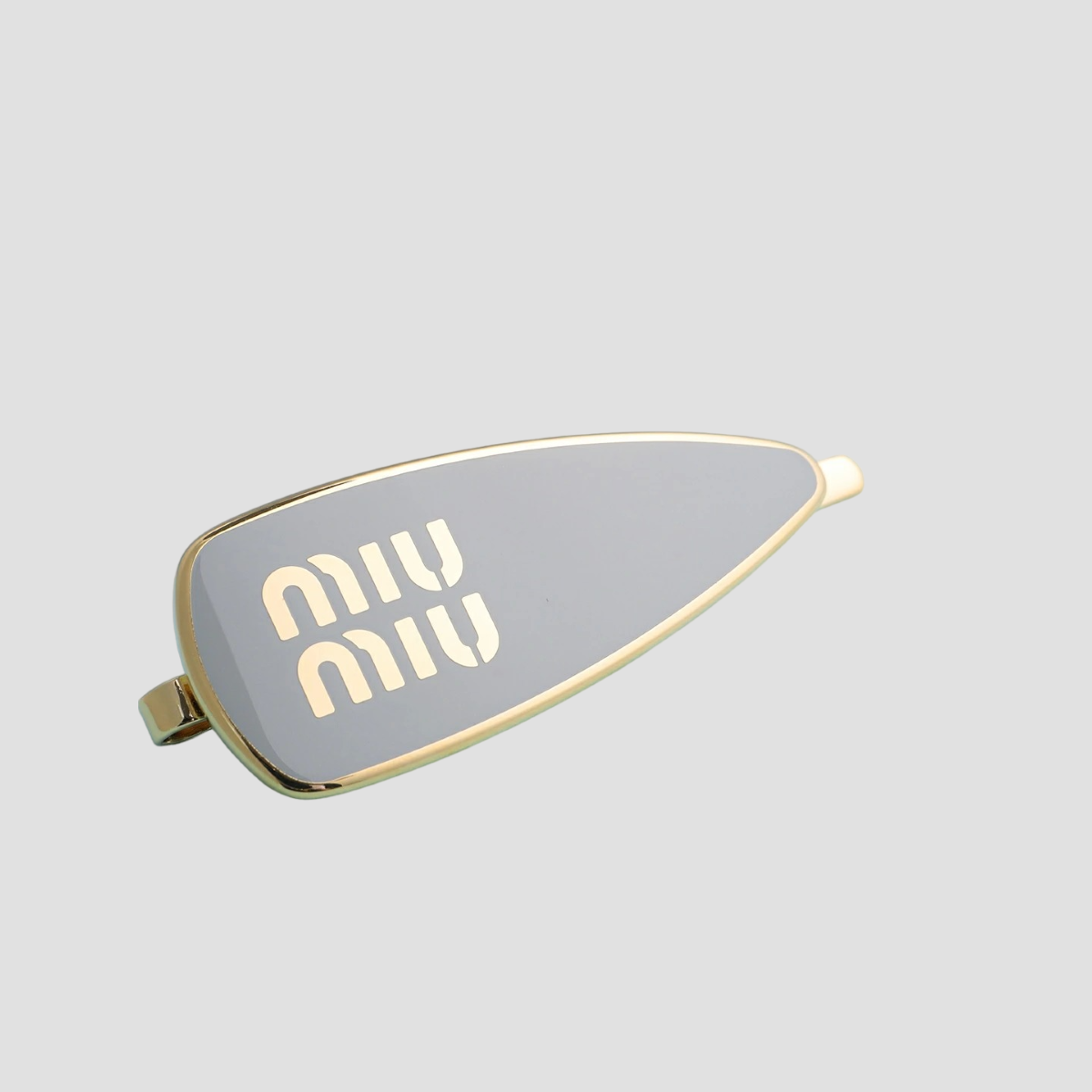MIU MIU 5IF147 2F6T F0KUQ HAIR PIN Cornflower