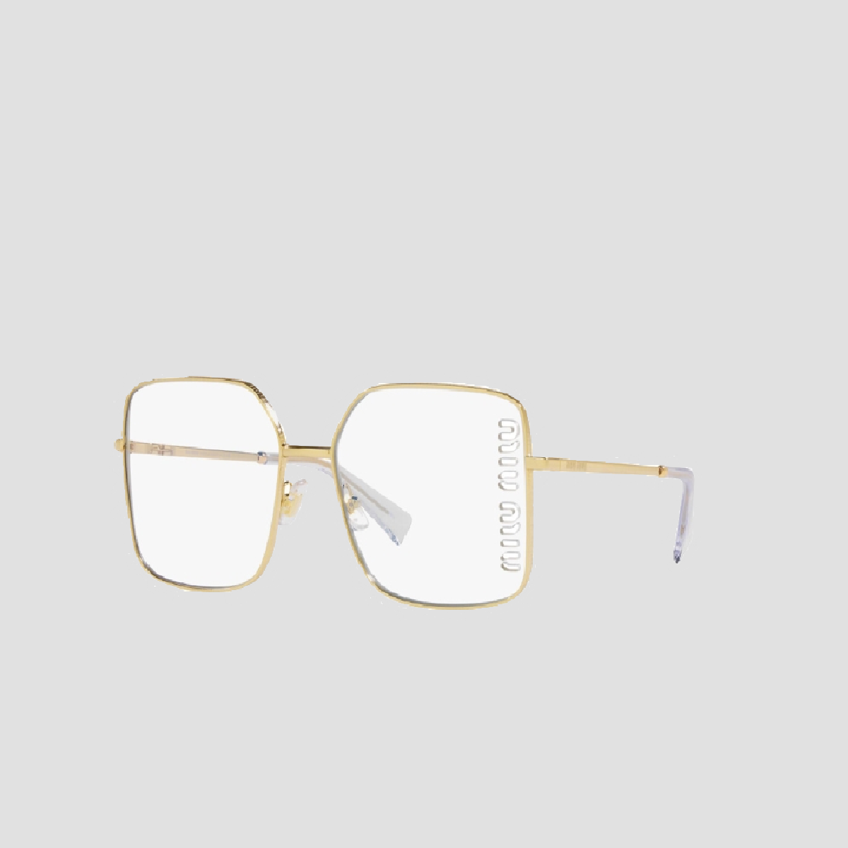 MIU MIU MU 51YS 5AK08N RECTANGULAR EYEGLASSES