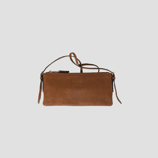 Miu Miu Oak Nappa Leather Mini Pouch 5NI007_AEFX_F0316