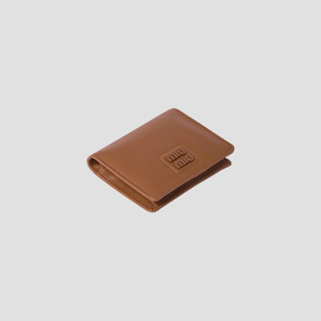 ★MiuMiu★ Small Leather Wallet Cognac 5MH0432CVXF0046 5MH04 MIU MIU SMALL LEATHER WALLET COGNAC – Blank Room