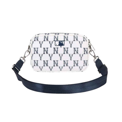 mlb monogram mini cross bag new york yankees white blank room hà nội