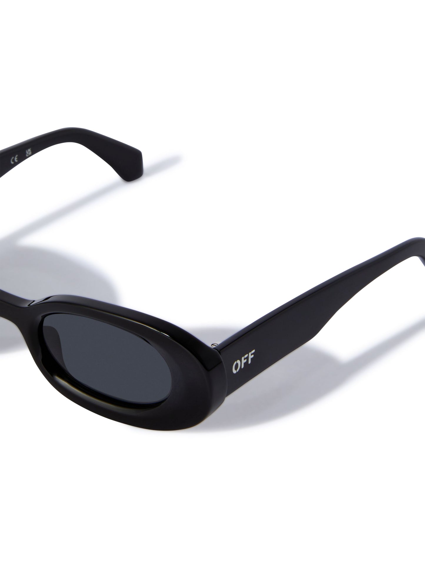 chi tiết kính OFF-WHITE BLACK AMALFI SUNGLASSES OERI087F23PLA0011007