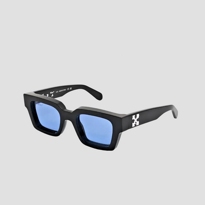 OFF-WHITE BLACK BLUE VIRGIL SUNGLASSES OERI008C99PLA0021045