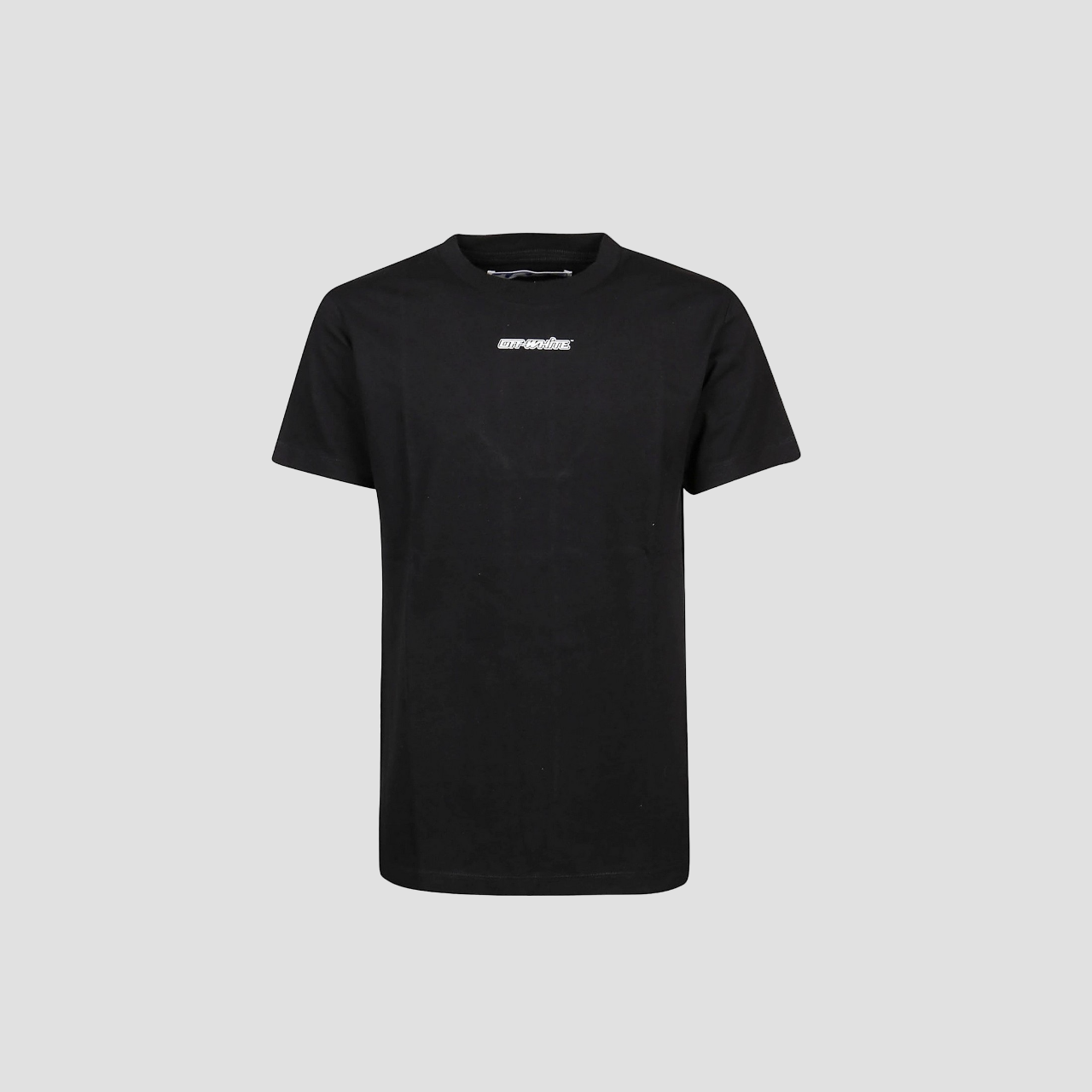 mặt trước áo OFF-WHITE BLACK MARKER S/S SLIM T-SHIRT OMAA027E20JER0051025