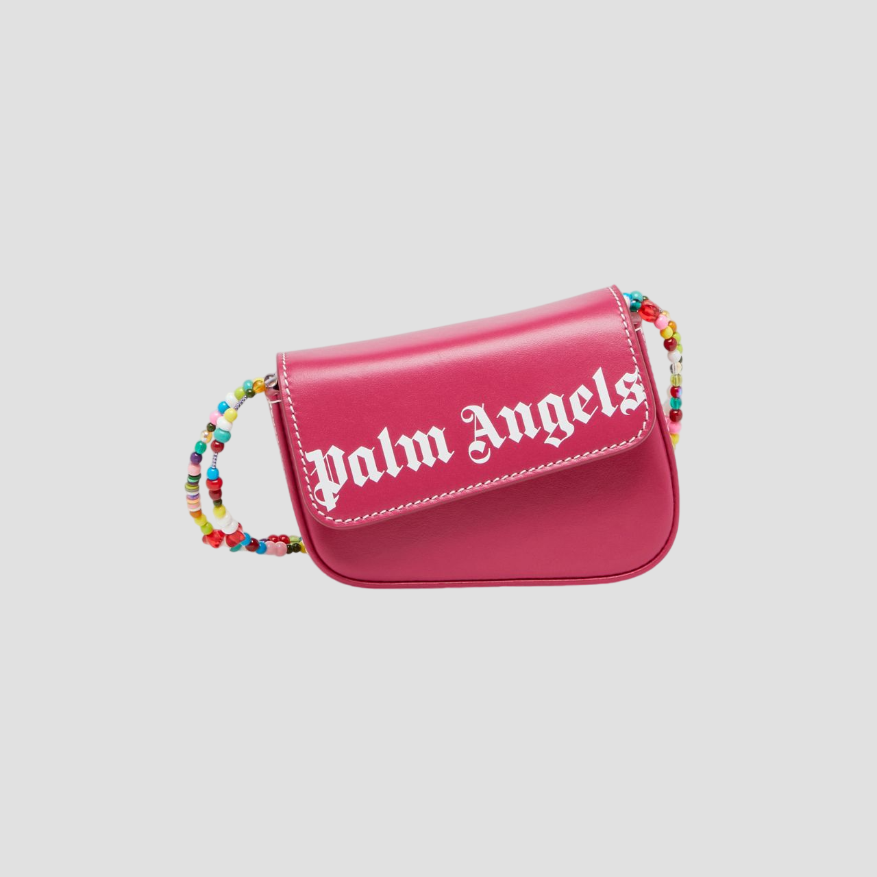 PALM ANGELS MINI CRASH BAG RASBERRY