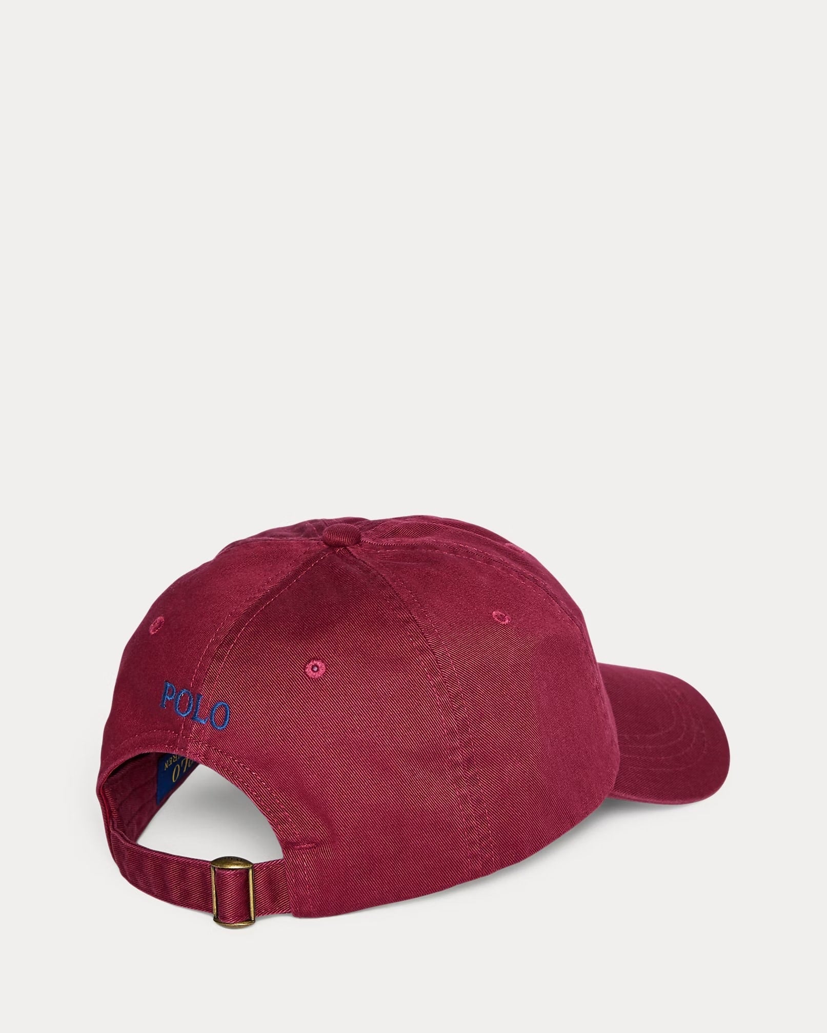 mặt đằng sau của Polo Ralph Lauren Cotton Chino Ball Cap Classic Wine 710667709032