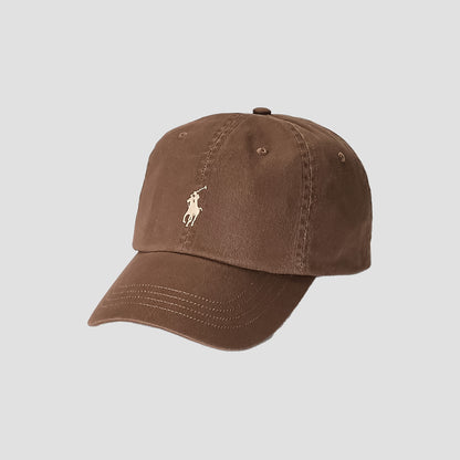 Polo Ralph Lauren Cotton Chino Baseball Cap – Copper Brown 710667709058