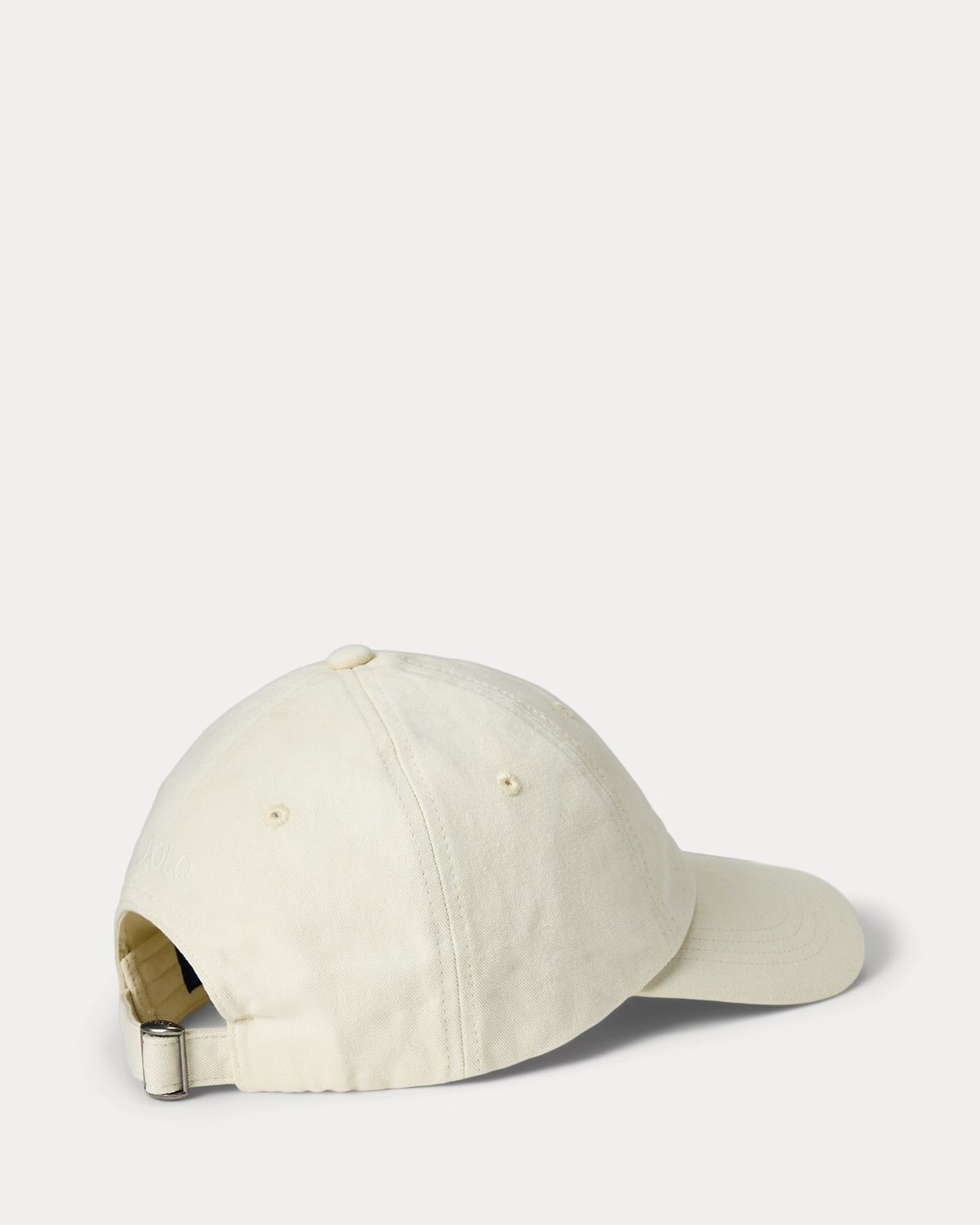 Beige baseball cap on a white background