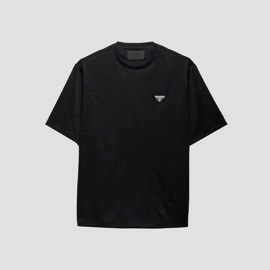 Prada Black Technical Jersey T-Shirt UJN905_1270_F0002_S_OOO