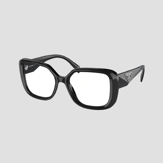 Prada PR 10ZV 1AB1O1 Modern Square Eyeglasses