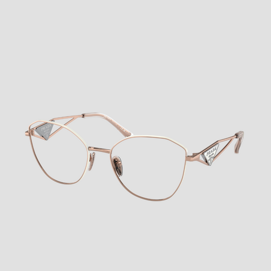 PRADA PR 52ZV SVF1O1 ROSE GOLD EYEGLASSES