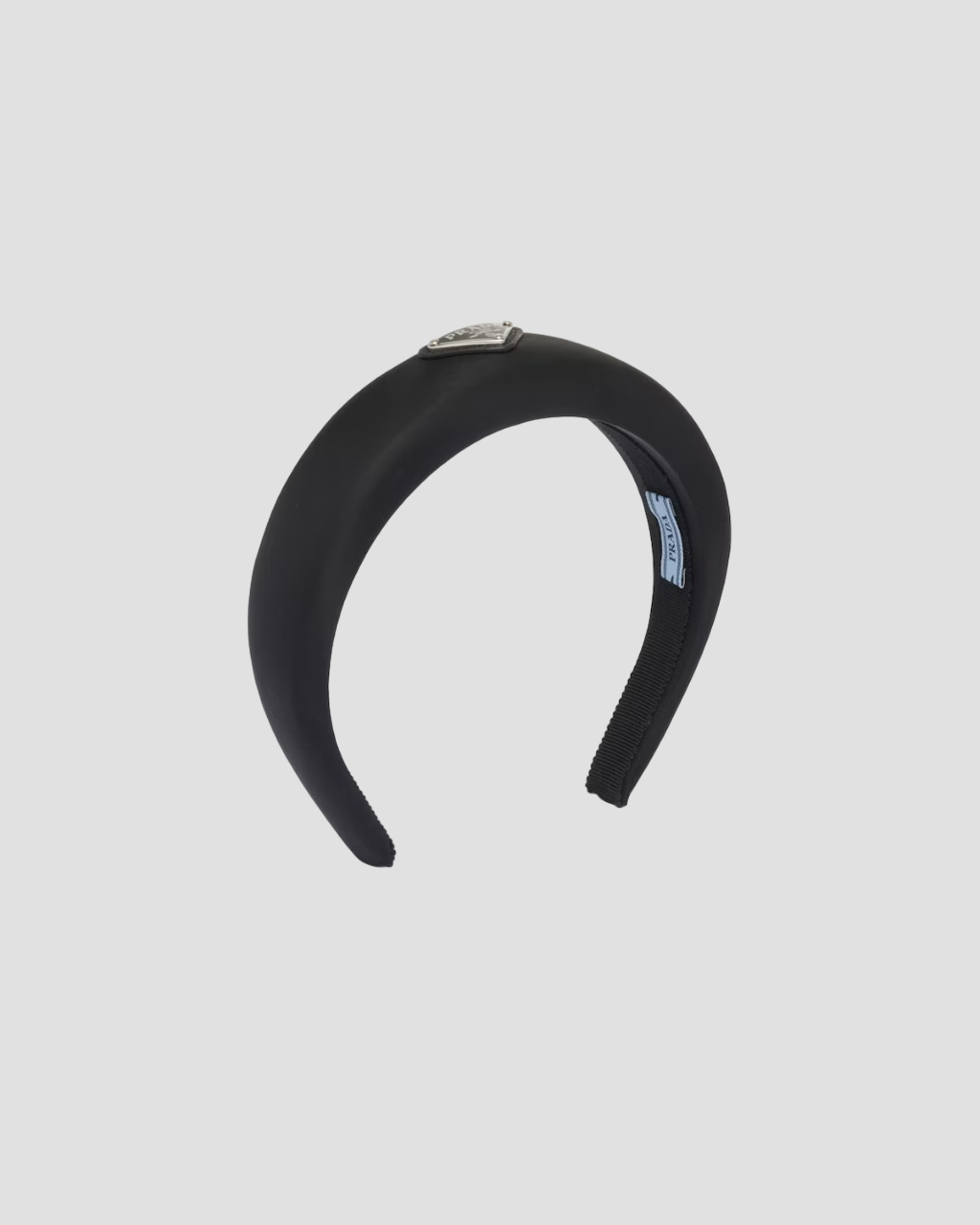 PRADA RE-NYLON BLACK HEADBAND 1IH019_2DMI_F0002