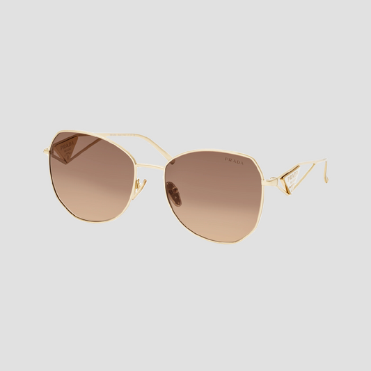Prada SPR 57YS ZVN3D0 Gradient Beige Sunglasses SPR57Y_EZVN_F03D0_C_057