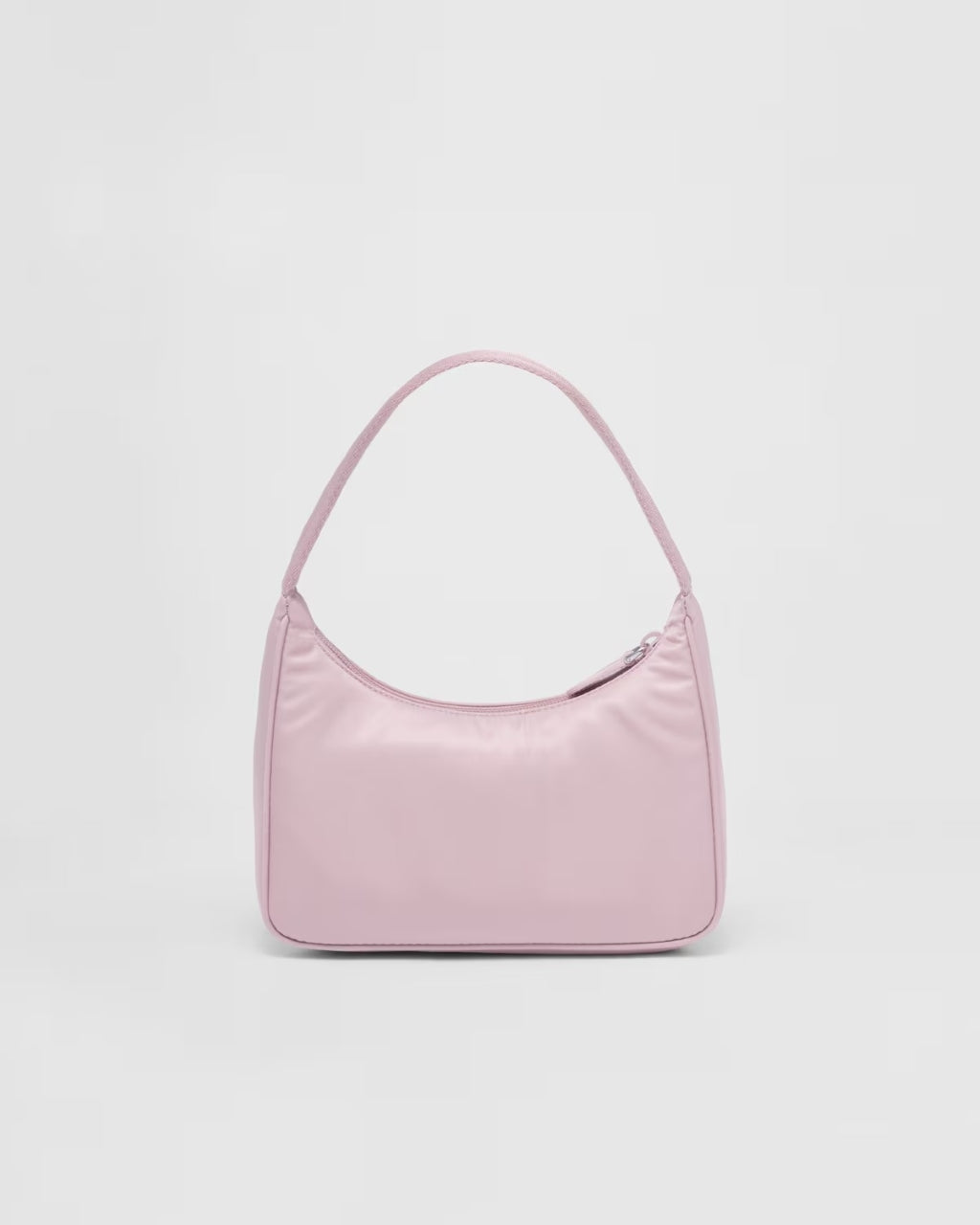 mặt sau túi RE-NYLON PRADA RE-EDITION 2000 MINI BAG ALABASTER PINK authentic tại blankroom việt nam