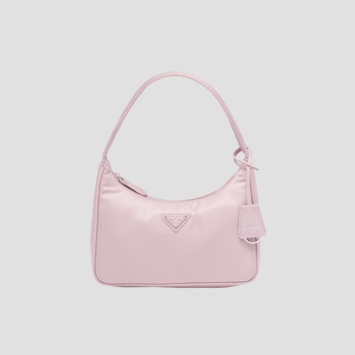 RE-NYLON PRADA RE-EDITION 2000 MINI BAG ALABASTER PINK