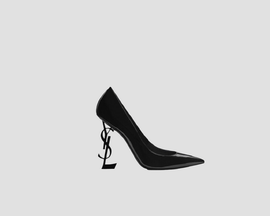 SAINT LAURENT OPYUM PUMPS IN PATENT LEATHER 110mm 4720110NPVV1000