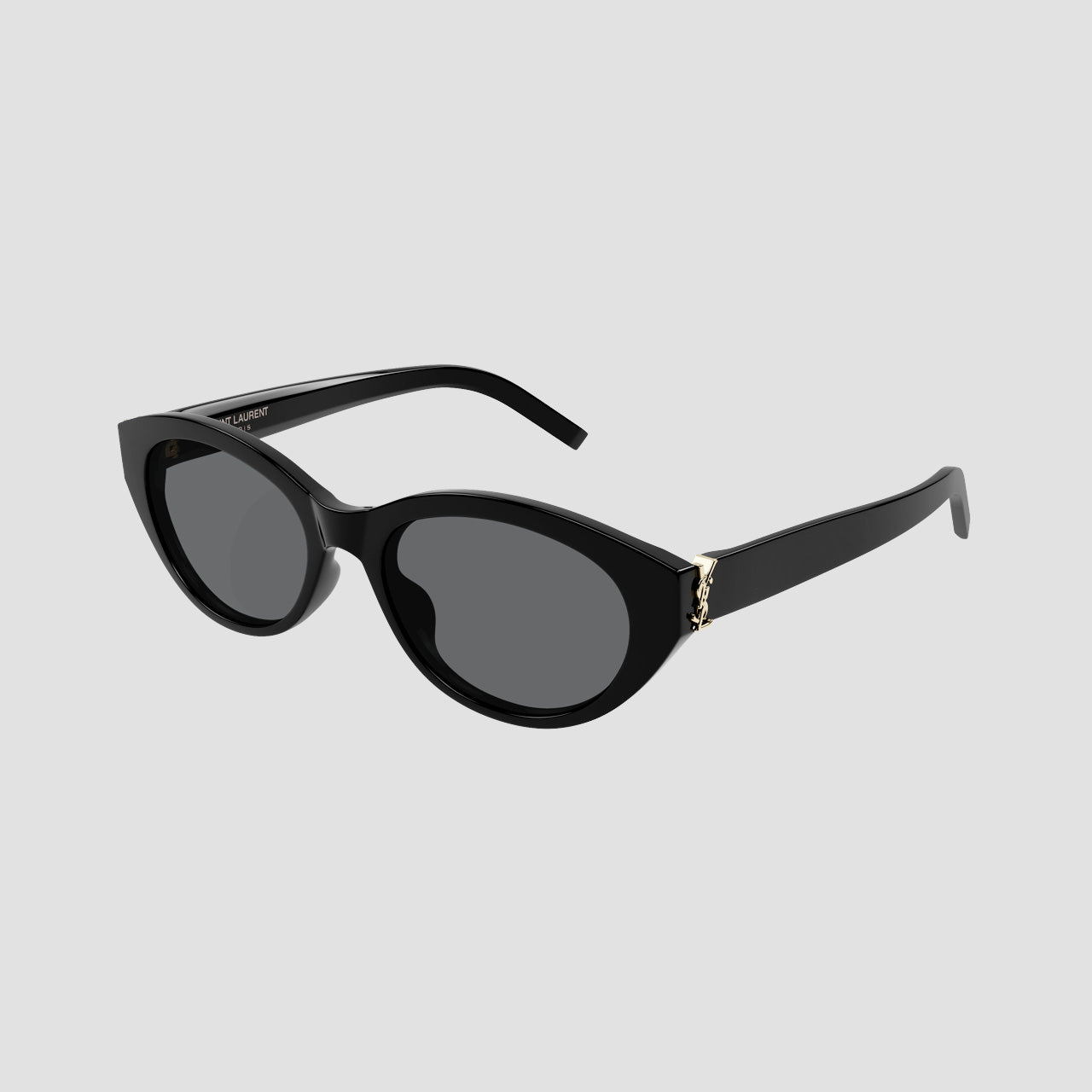 Saint Laurent SL M148 001 Black Round Sunglasses
