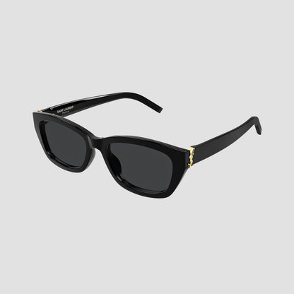 Saint Laurent SL M153 Black Rectangular Sunglasses