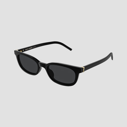 Saint Laurent SL M160-001 Black Oval Sunglasses