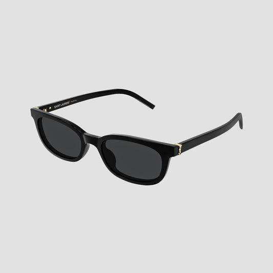 Saint Laurent SL M160-001 Black Oval Sunglasses