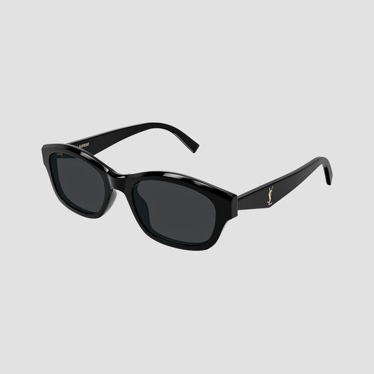 Saint Laurent SL M172 001 Black Rectangular Sunglasses