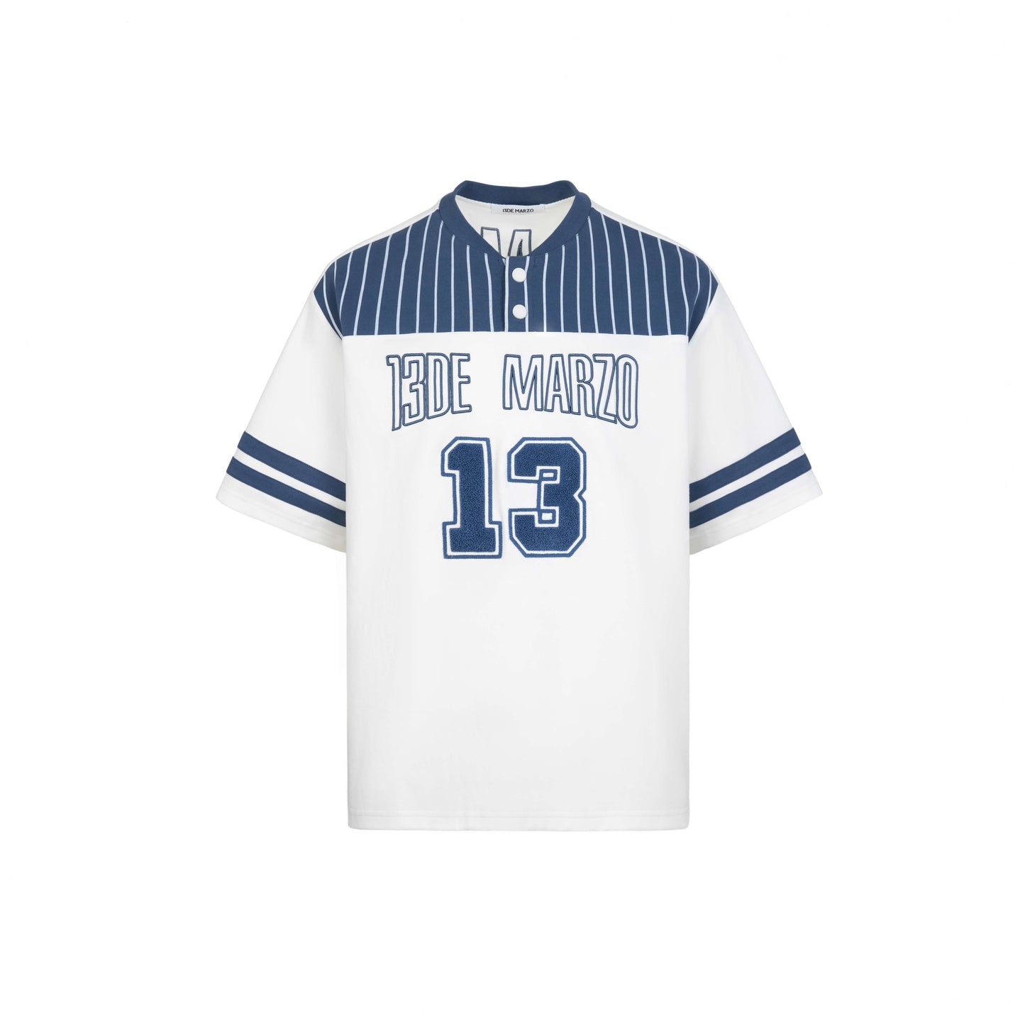 13DE MARZO BEAR BASEBALL FAN T-SHIRT BLUE