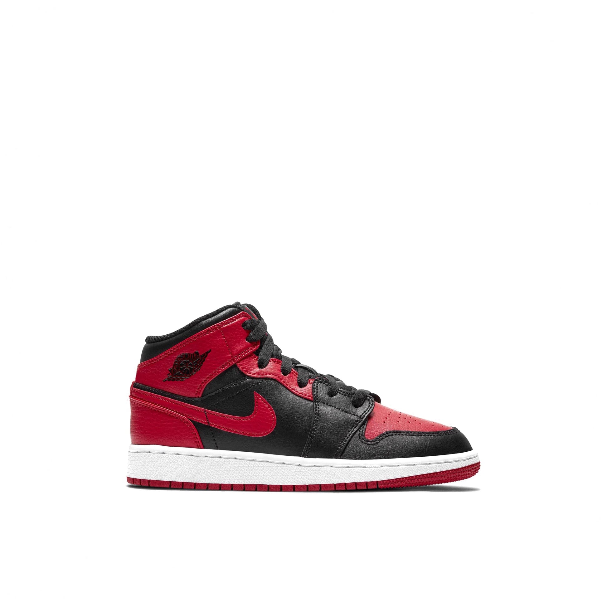 NIKE AIR JORDAN MID GS BLACK/RED – Blank Room