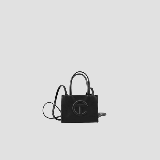 TELFAR SMALL SHOPPING BAG BLACK