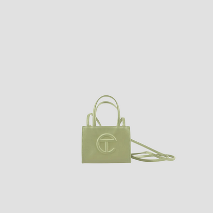 TELFAR SMALL SHOPPING BAG DRAB