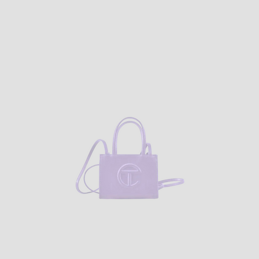 TELFAR SMALL SHOPPING BAG LAVENDER 