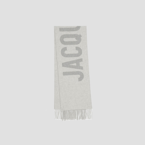 The Jacquemus Scarf Grey 226AC435-5007-950
