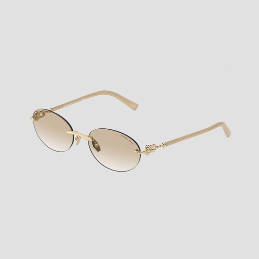 Tiffany TF3104D 617811 Gold Sunglasses