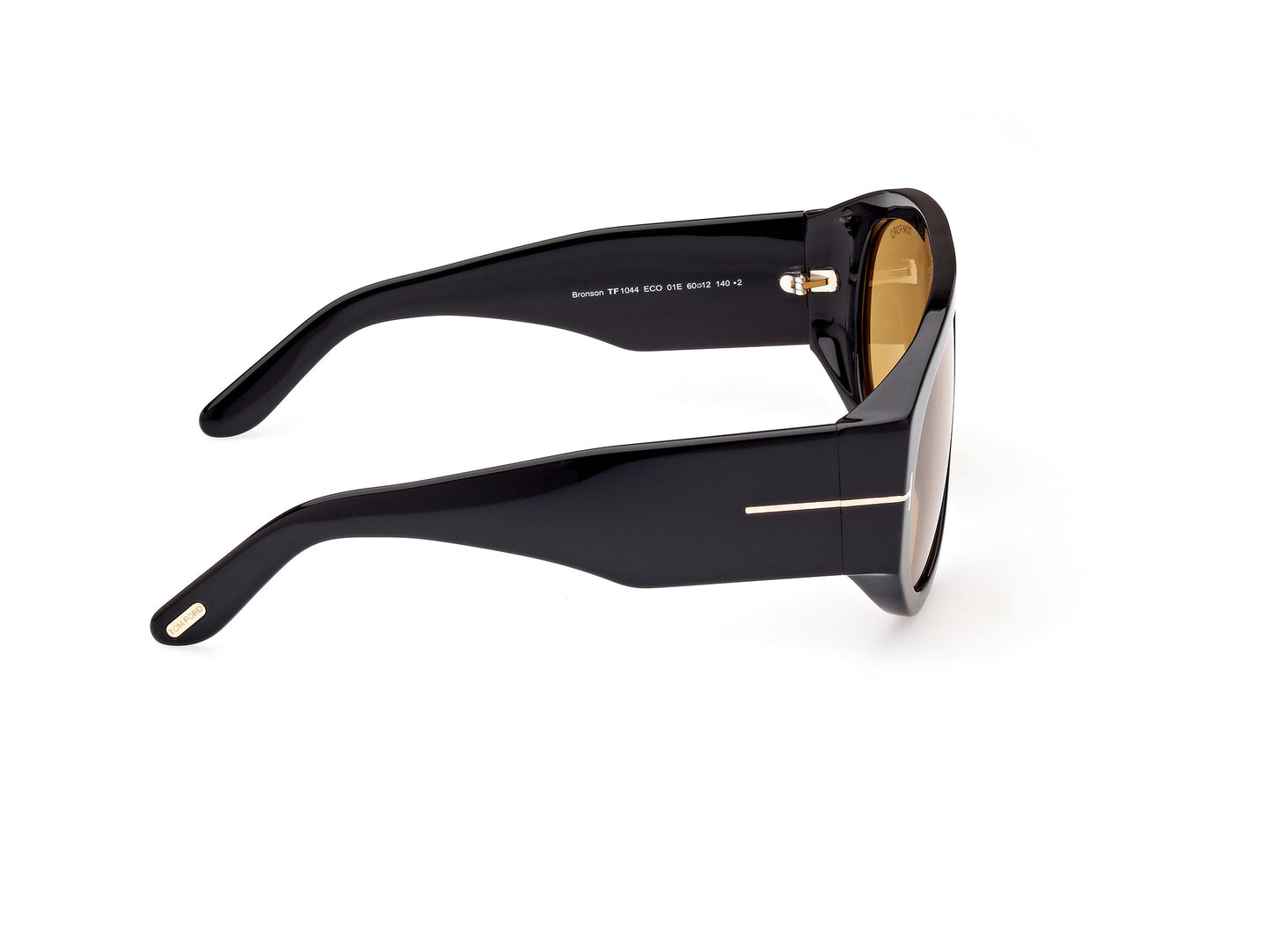 interior of Tom Ford FT1044 01E Bronson Sunglasses