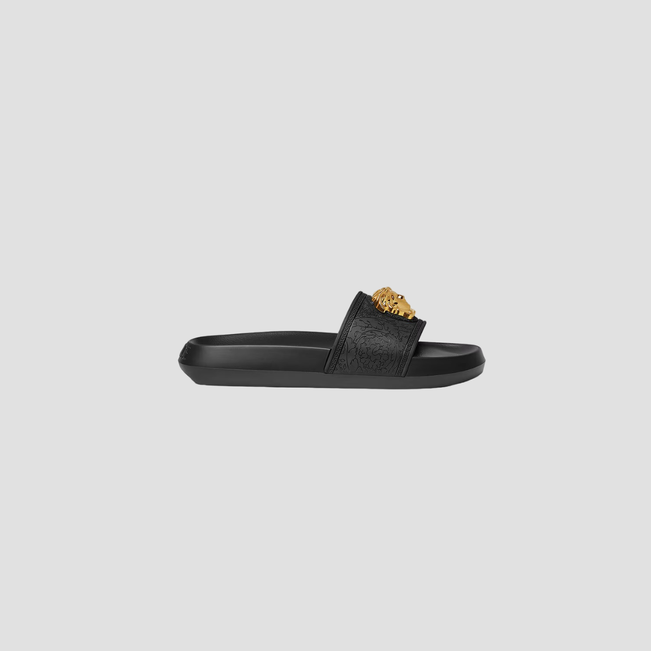 VERSACE PALAZZO SLIDES BLACK