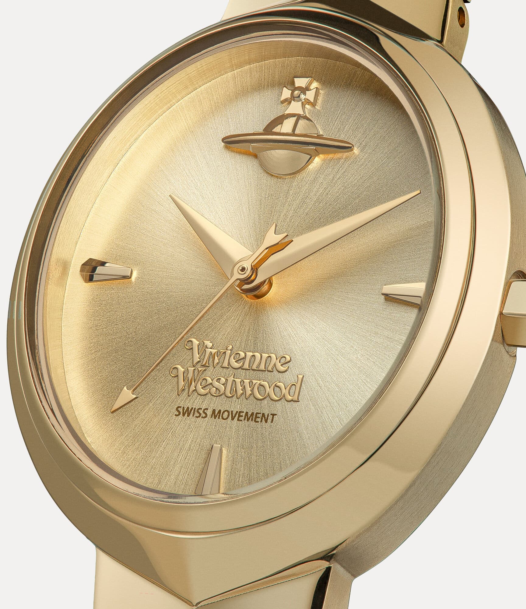 Armour Watch Gold VV314GDGD 8050164230401 with 'Vivienne Westwood' branding on a light gray background