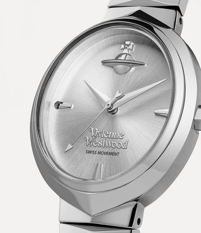 Armour Watch Silver VV314SLSL 8050164230395 with 'Vivienne Westwood' branding on a white background
